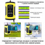 Імпульсний Зарядний Пристрій FOXSUR FBC1205D 12В 5А для свинцево-кислотних  акумуляторів  Жовтий  (В3800004)