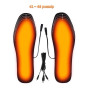 Універсальні устілки з підігрівом від USB Power Bank р. 41-46 чорний  (С2300069 4018643)