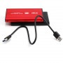 Зовнішній карман USB 3.0 корпус SSD / HDD 2.5, для накопичувача 2.5 "SATA алюмінієвий корпус  External Case (CN149051)