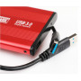 Зовнішній карман USB 3.0 корпус SSD / HDD 2.5, для накопичувача 2.5 "SATA алюмінієвий корпус  External Case (CN149051)